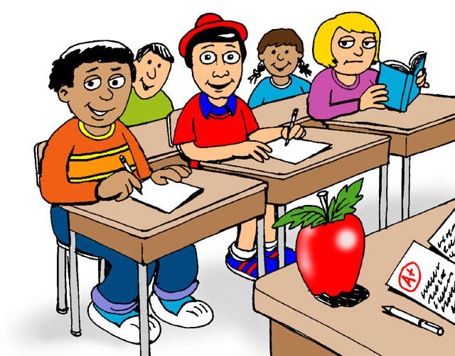 school cartoon images